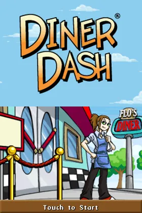 Diner Dash (Europe) (En,Fr,De,Es,It) screen shot title